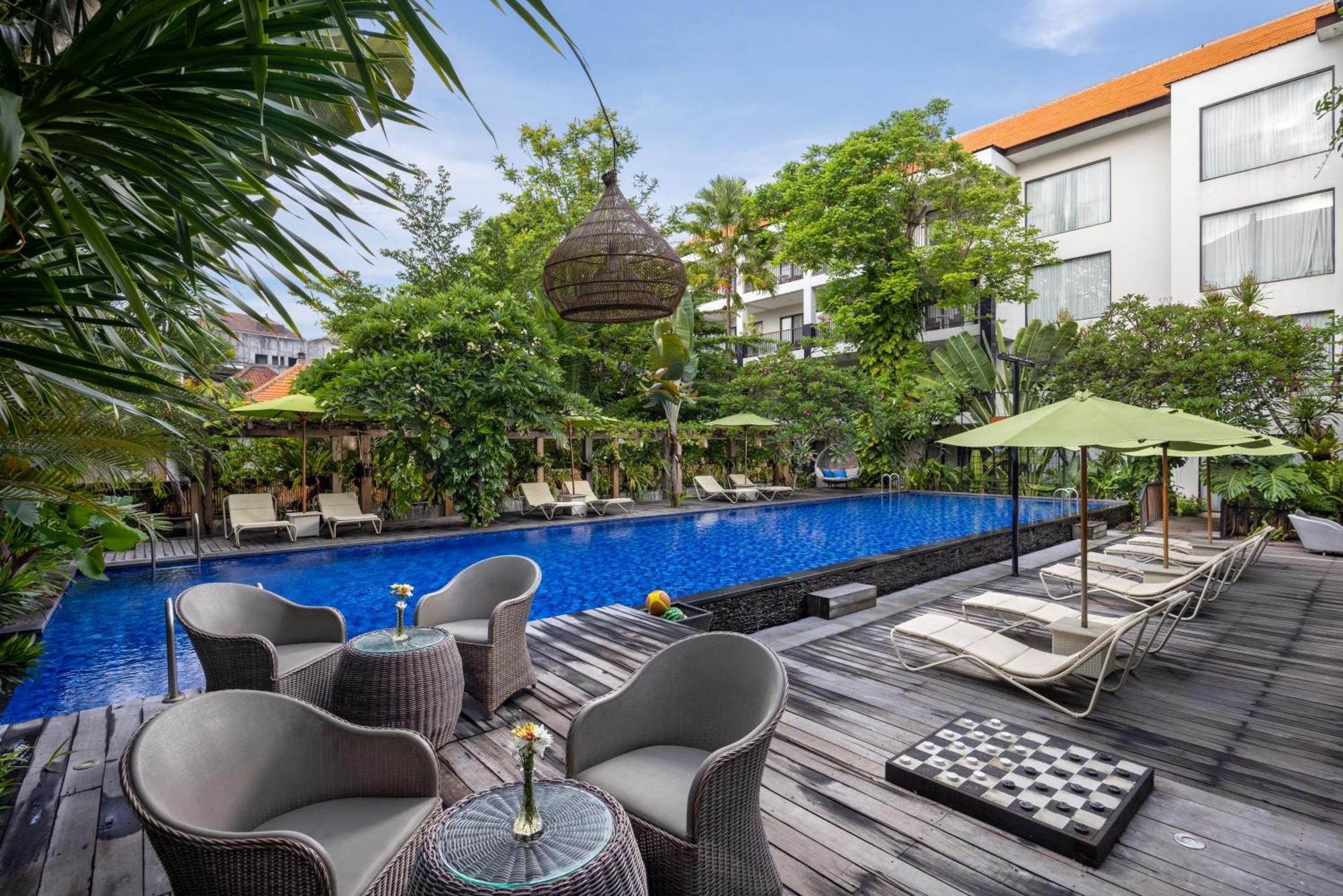 Taksu Sanur Hotel Exterior foto